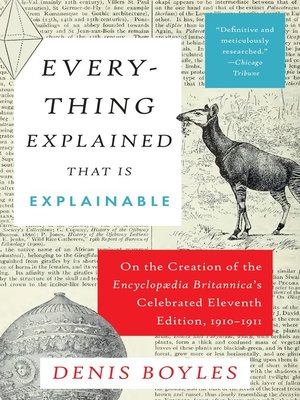 Everything Explained That is Explainable - ebook